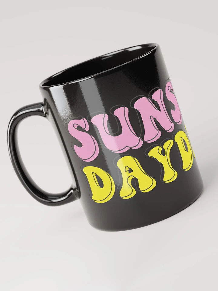 Sunshine Daydream Black Glossy Mug by Mugz product image (1)