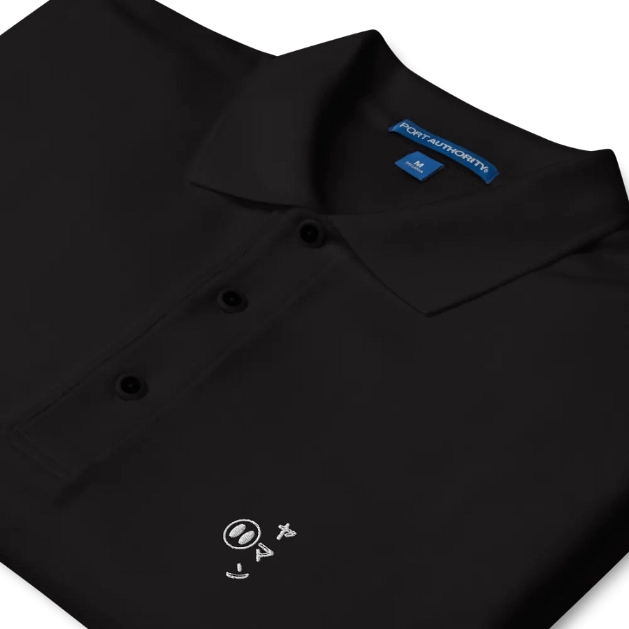 YTR Official Black Polo White Embroidery product image (10)