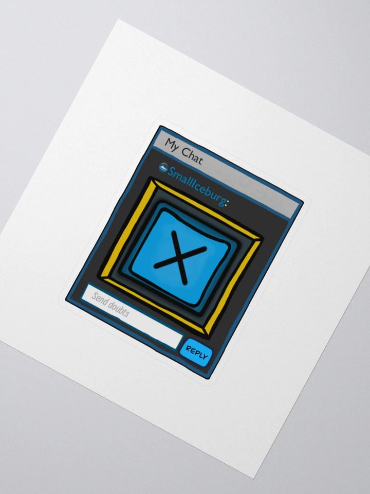 X to Doubt | Sticker product image (2)