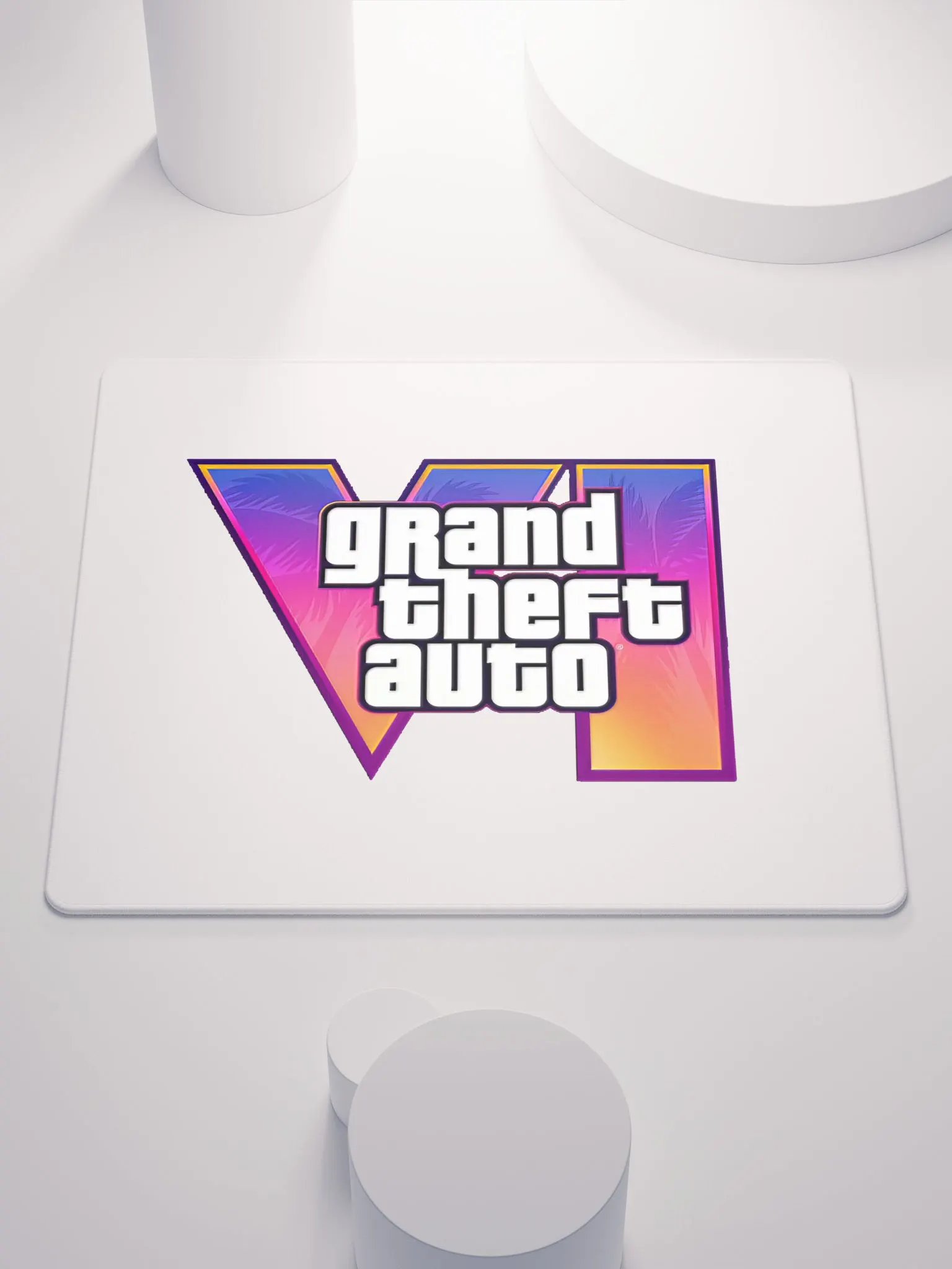 Grand Theft Auto Logo Gaming Mouse Pad product image (3)