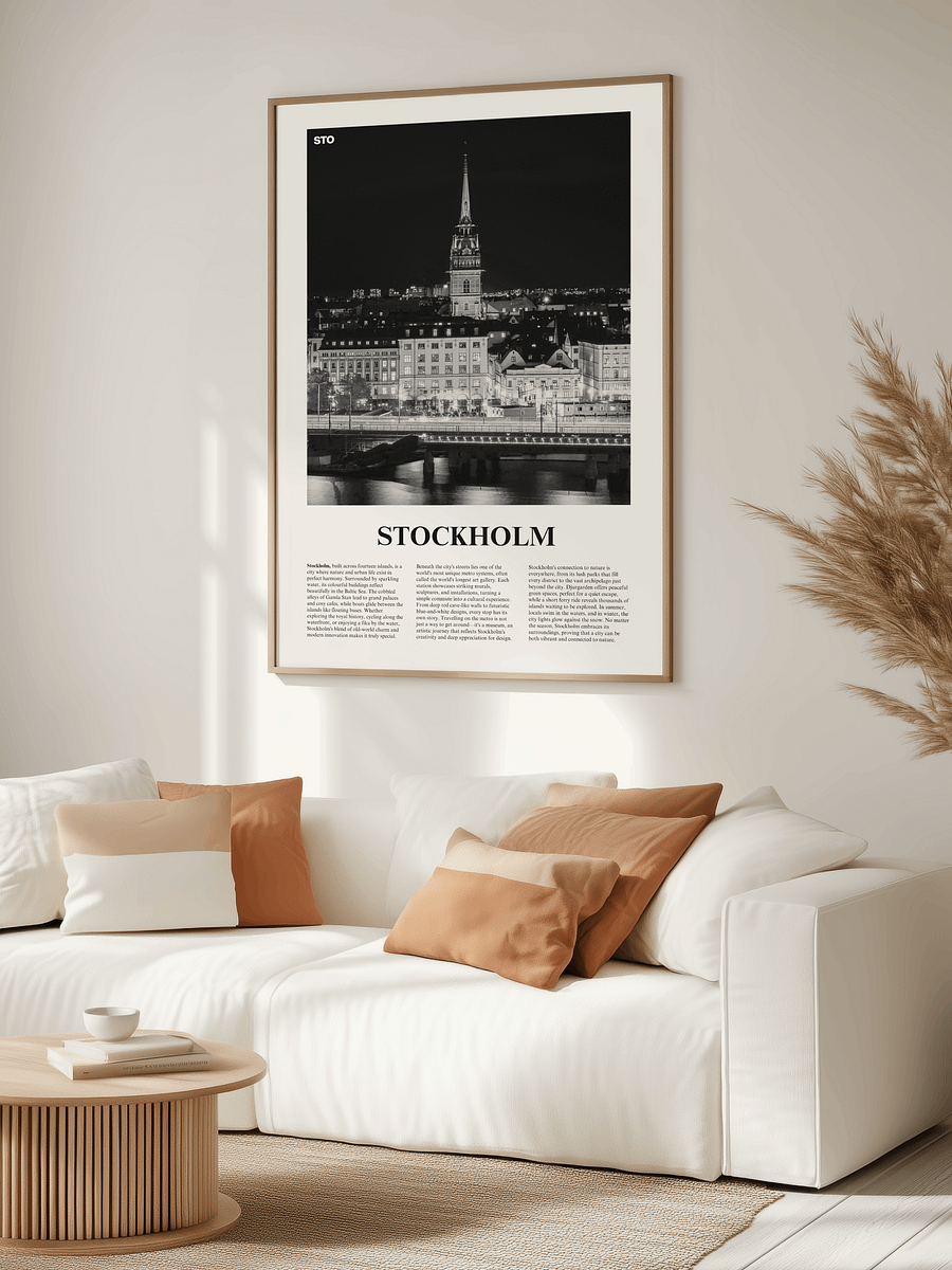 Stockholm 03 Newspaper Poster product image (3)