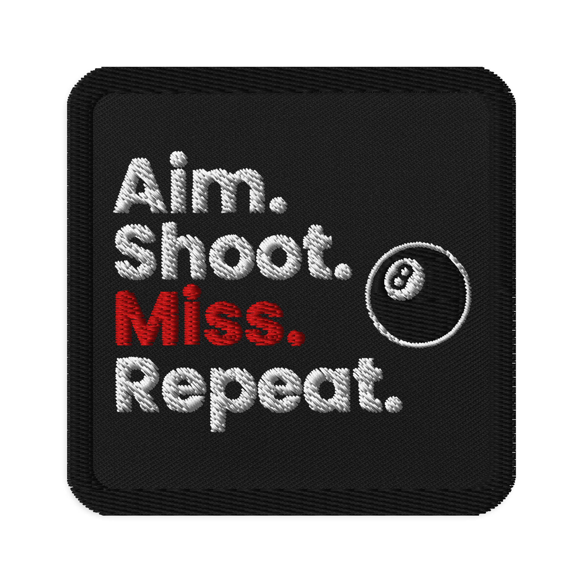 8-ball Pool Life Patch (Black) product image (1)