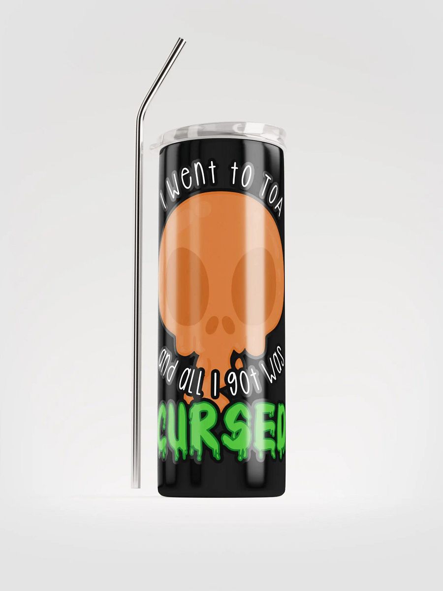 All I Got Was Cursed - Druid - Tumbler w/Straw product image (1)