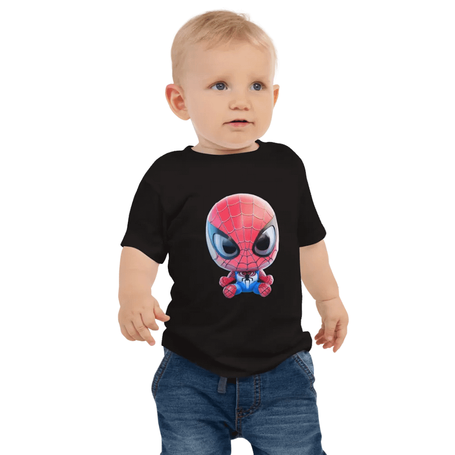 Cute Spider-Man Baby Tee product image (1)