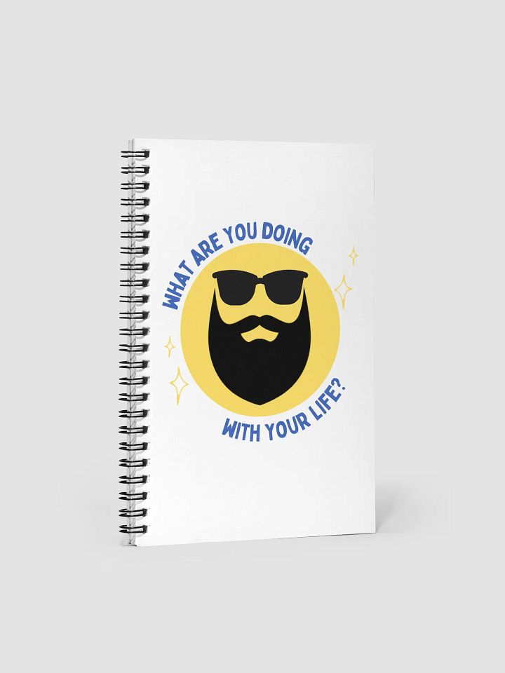 Jimmy Bunker Soulful Reflections Spiral Notebook product image (1)