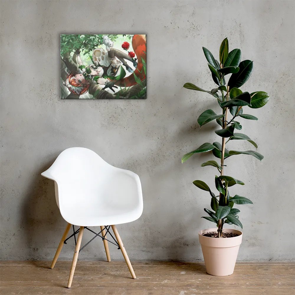 Khiren - Forest Maid Canvas Print product image (5)