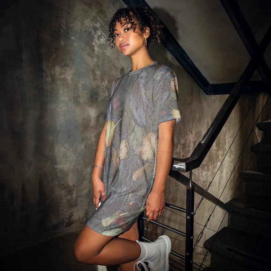 T-Shirt Dress - MossyOak - It Happennnns Camo product image (12)