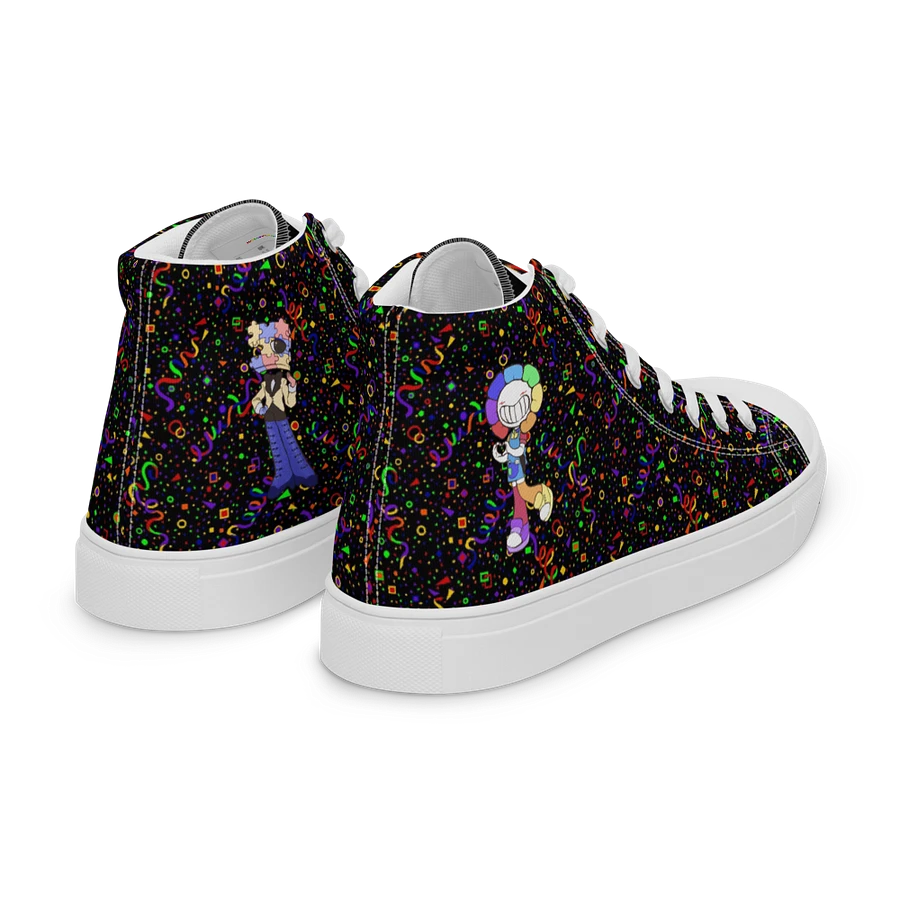 Black Arcade and White Chibi Flower and Jiggy Sneakers product image (24)