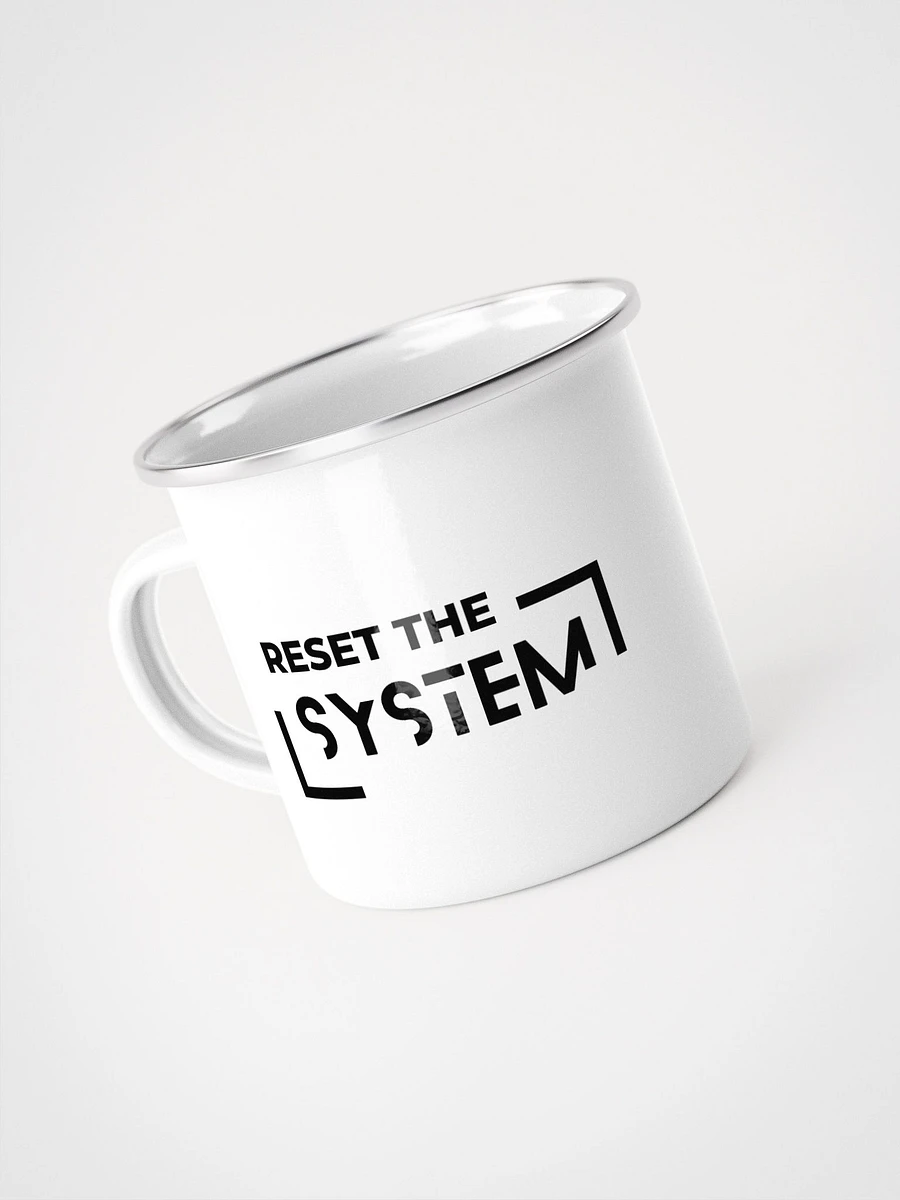 Enamel mug reset the system product image (3)