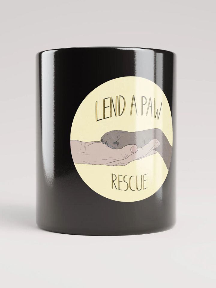 LEND A PAW RESCUE LOGO MUG product image (1)
