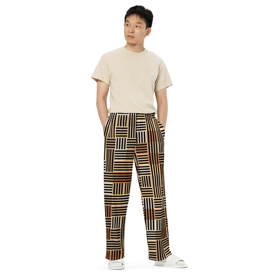 BUIII Minimalism: Warm Ember Wide-Leg Pants product image (6)