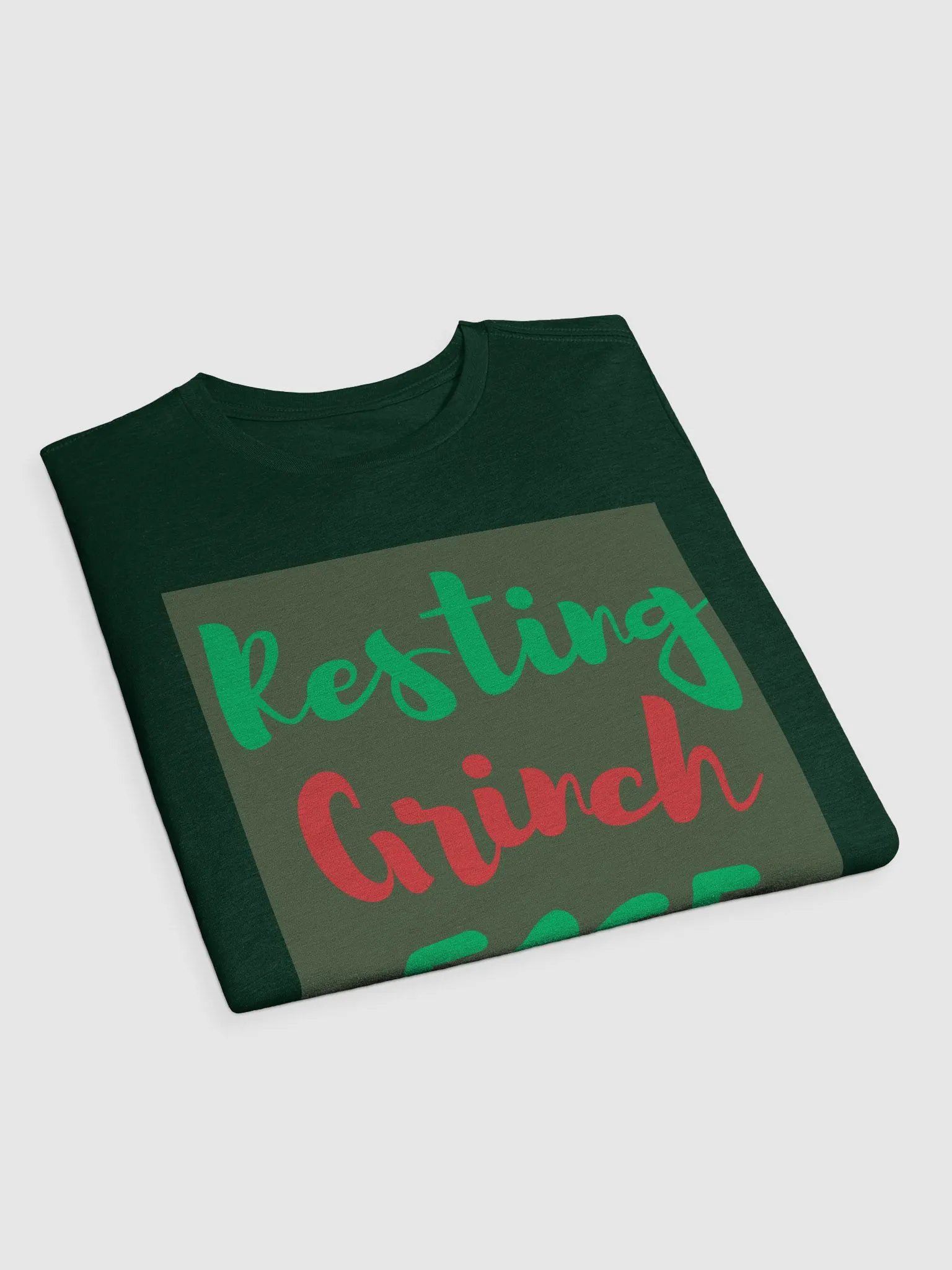 CHRISTMAS FUNNY TEES 4U FOR MEN - “Resting Grinch face.” product image (3)