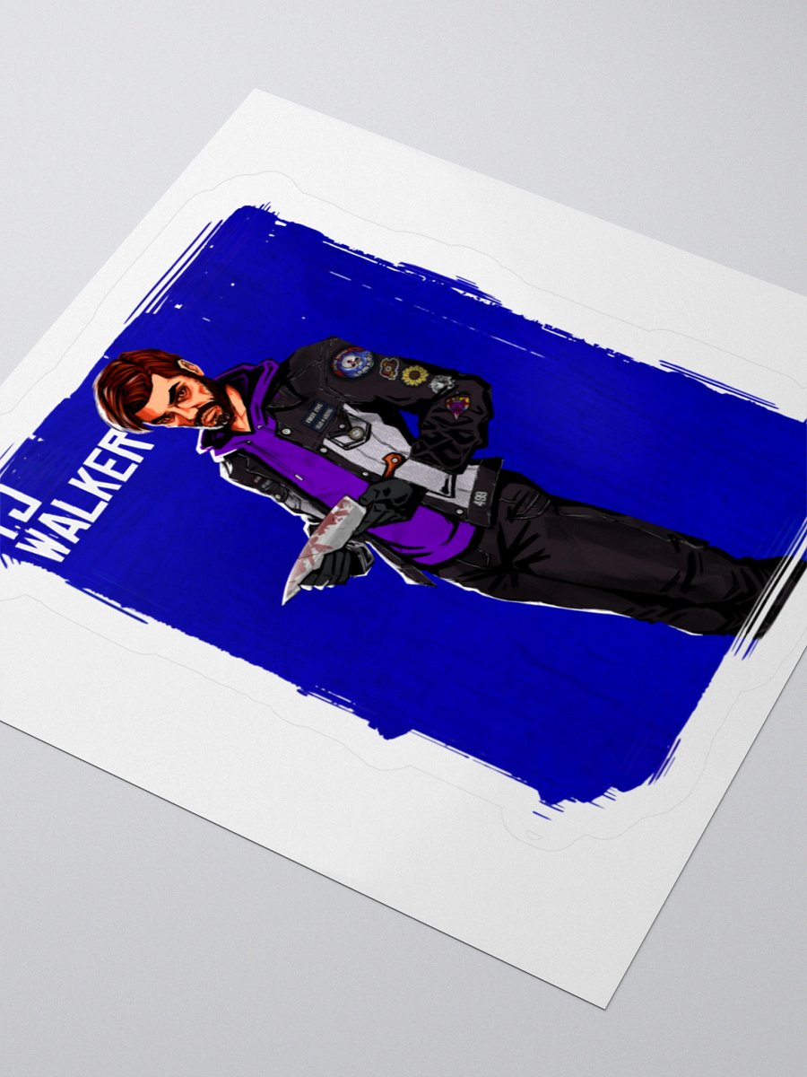 TJ Walker Portrait Sticker product image (8)
