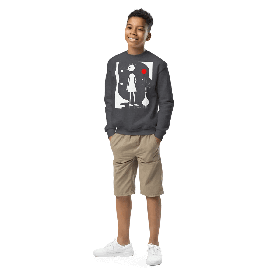 Gildan Youth Crew Neck Sweatshirt product image (1)
