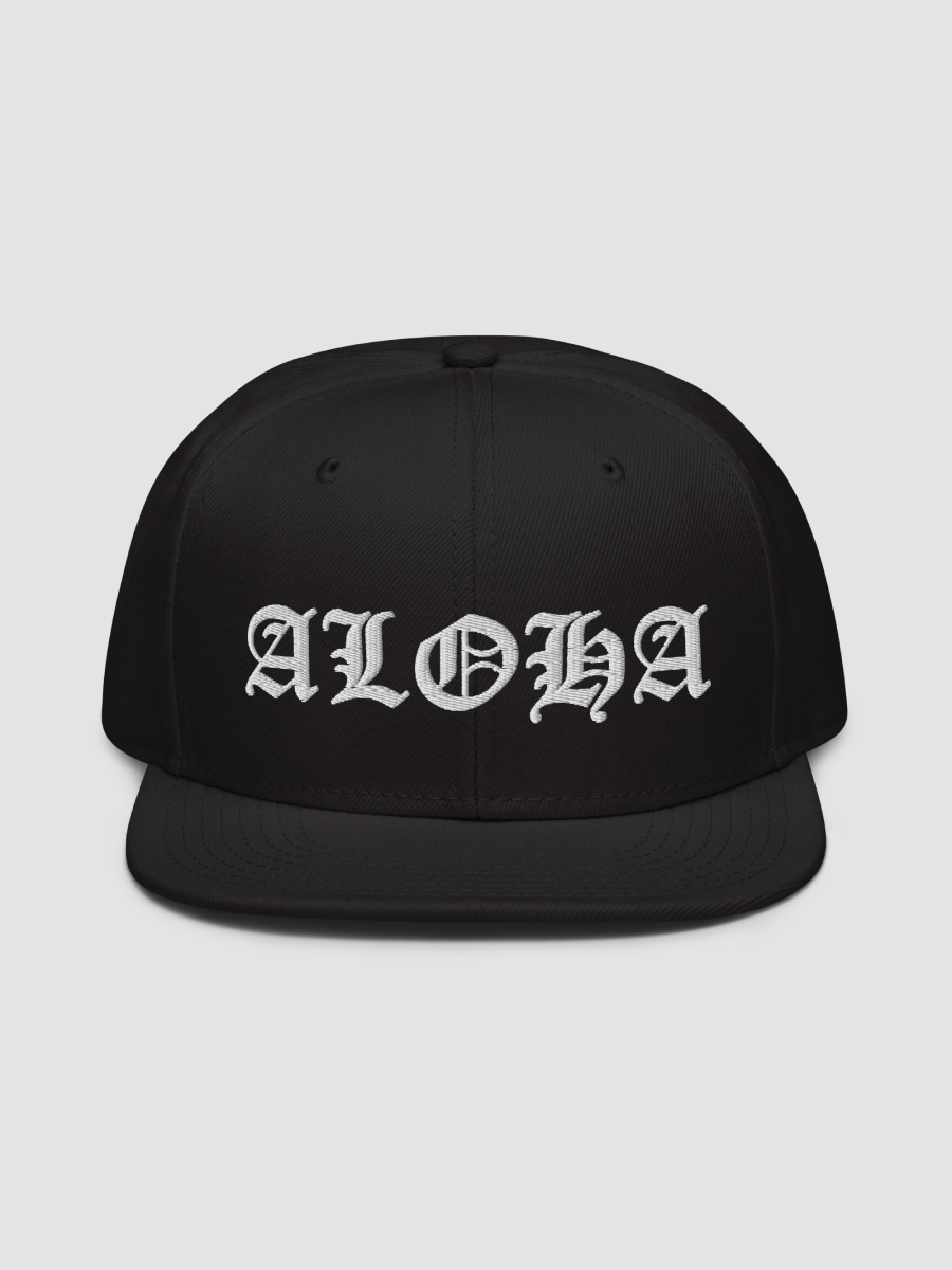 Ohana Snapback Baseball Cap OE product image (1)