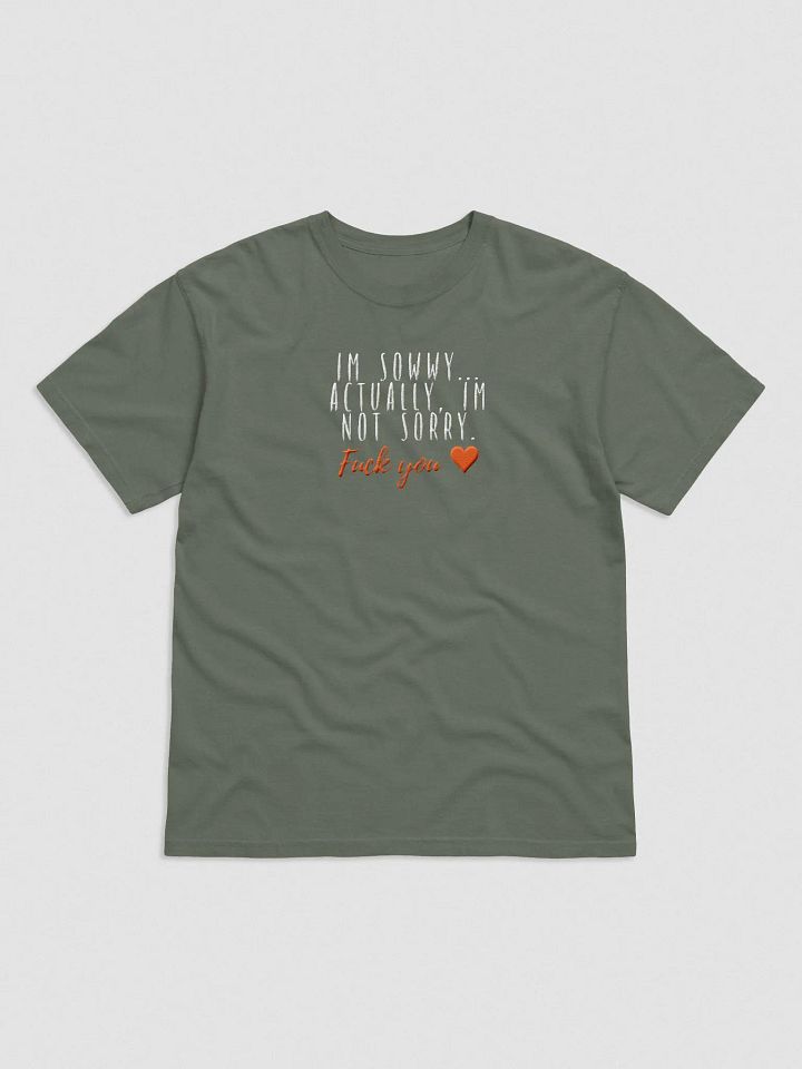Fuck you ♥ tshirt [Embroidered] product image (1)