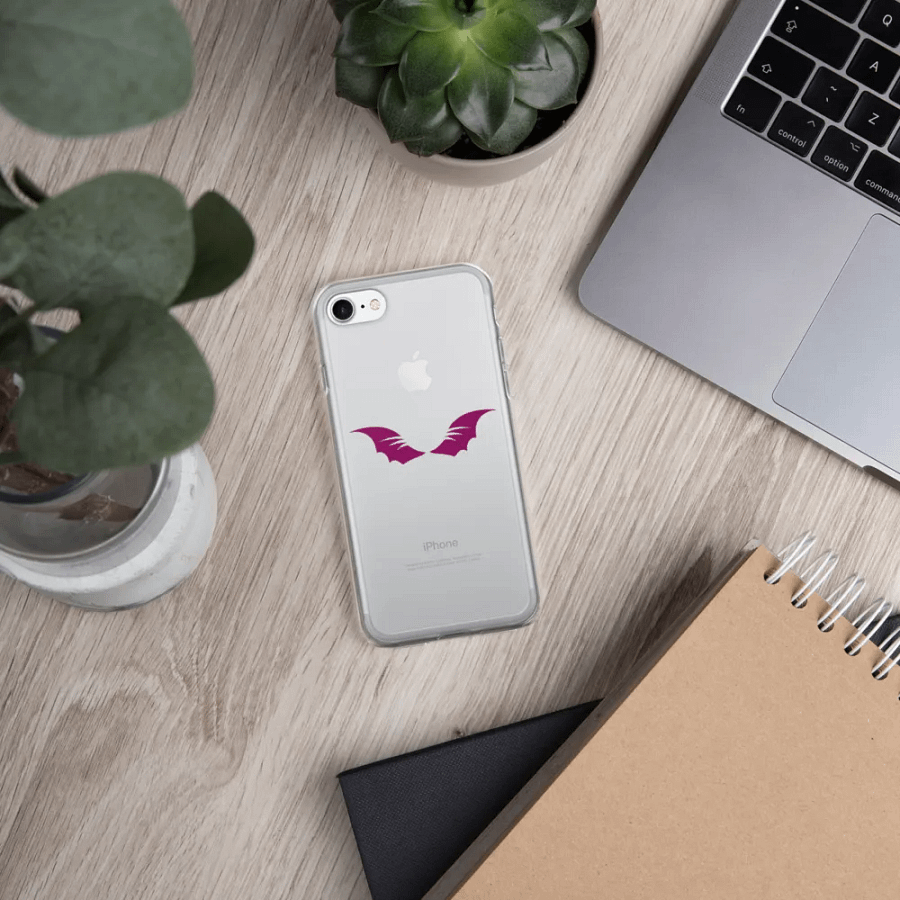 pink vampire wings phone-case product image (5)