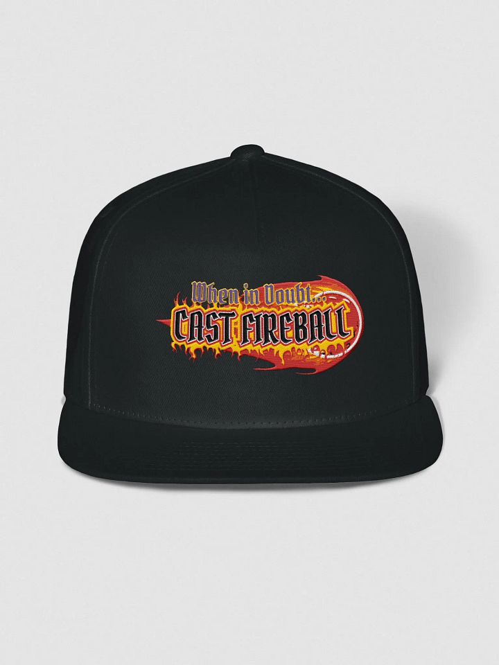 When in Doubt CAST FIREBALL cotton Snapback hat product image (2)