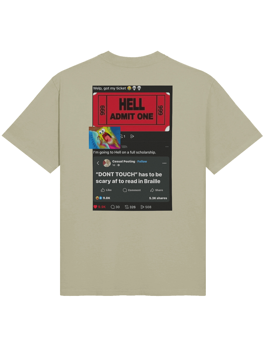 i dont like this shirt design but i got it done product image (4)