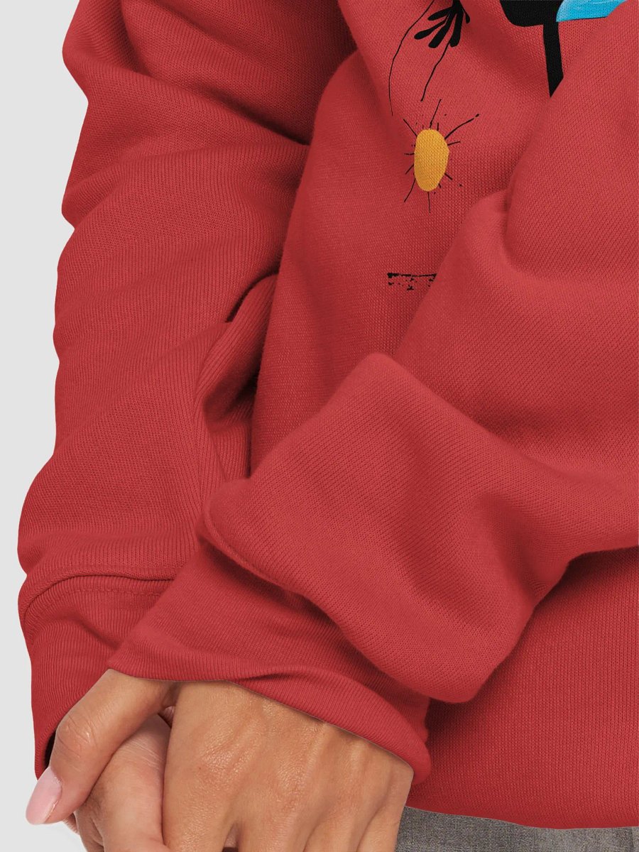 Bella+Canvas Unisex Sponge Fleece Raglan Sweatshirt product image (4)