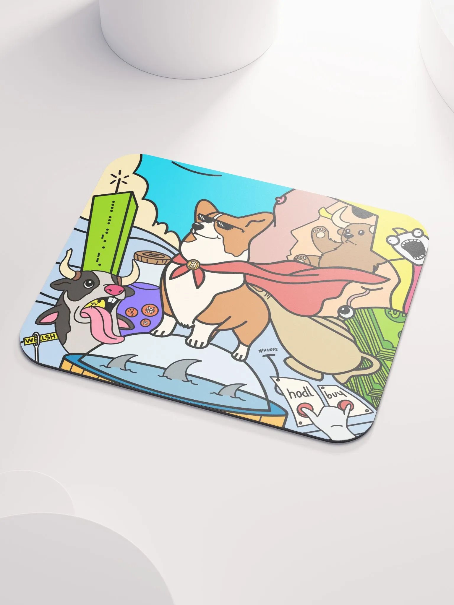 Celebrating the Journey of $Welsh - Mouse Pad product image (3)