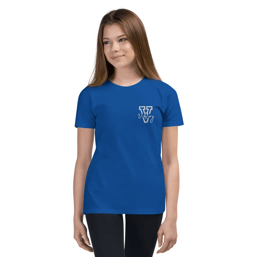 Kids Shirt Blue (white logo) product image (11)
