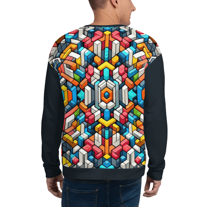Brick Pattern Unisex Sweatshirt product image (2)