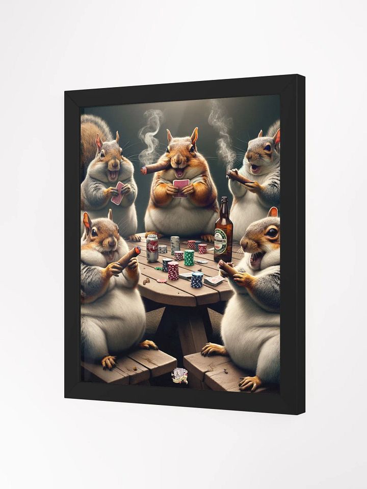 Squirrel Poker Print product image (2)