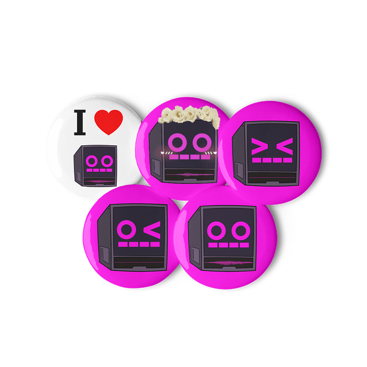purple robot buttons product image (3)