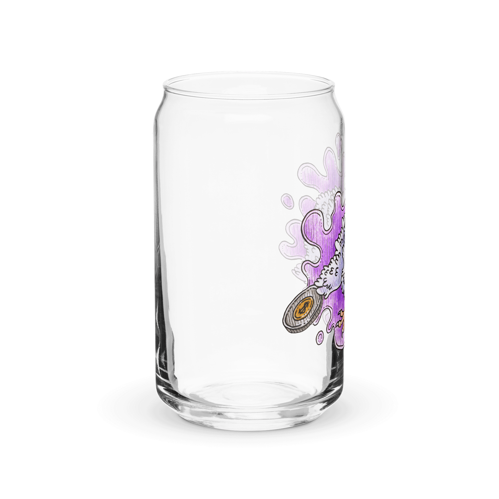 Coin Bird Can-Shaped Glass product image (8)