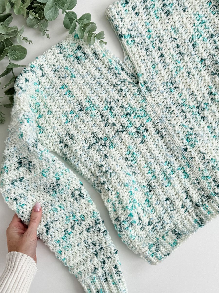 Snowy Season Sweater Crochet Pattern product image (6)