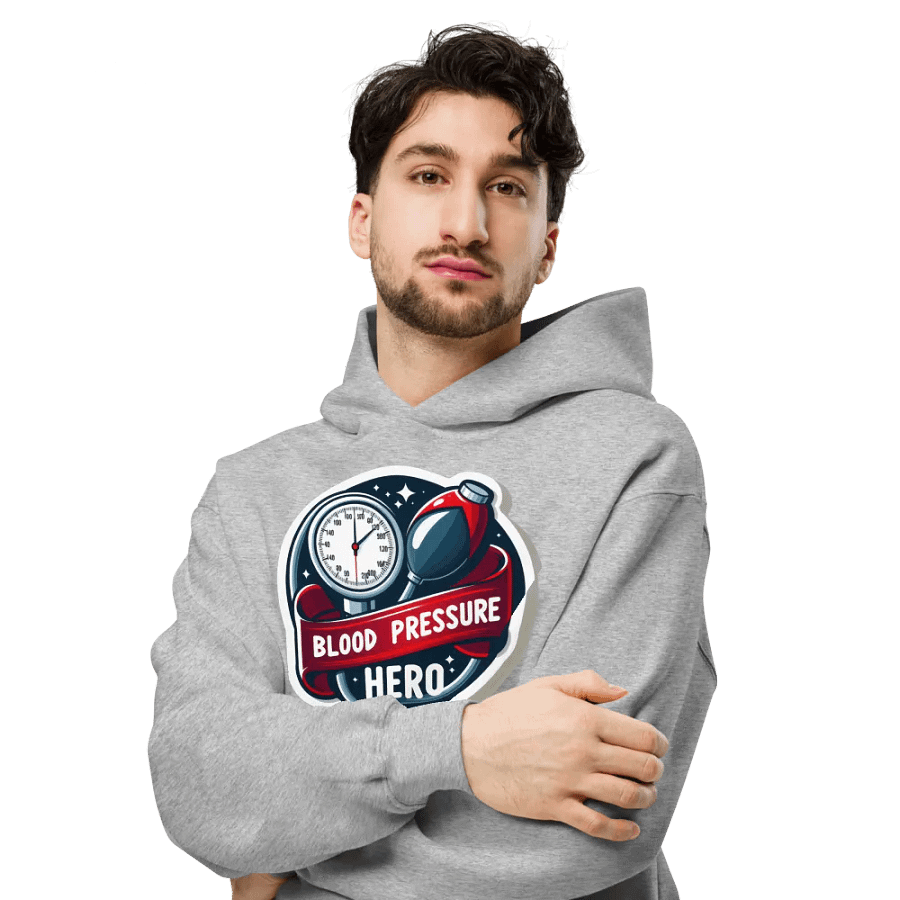 Blood Pressure Hero Unisex Hoodie product image (36)