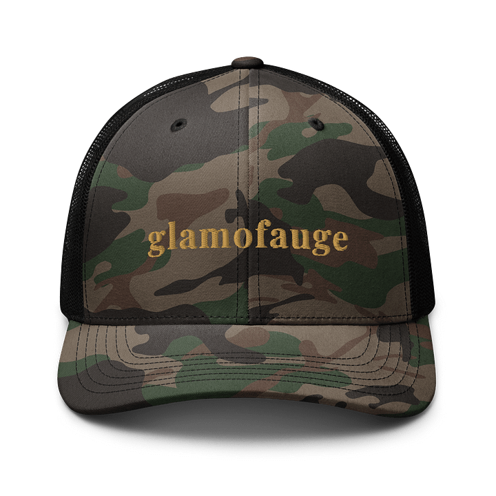 Glamofauge Camo Trucker Hat product image (1)