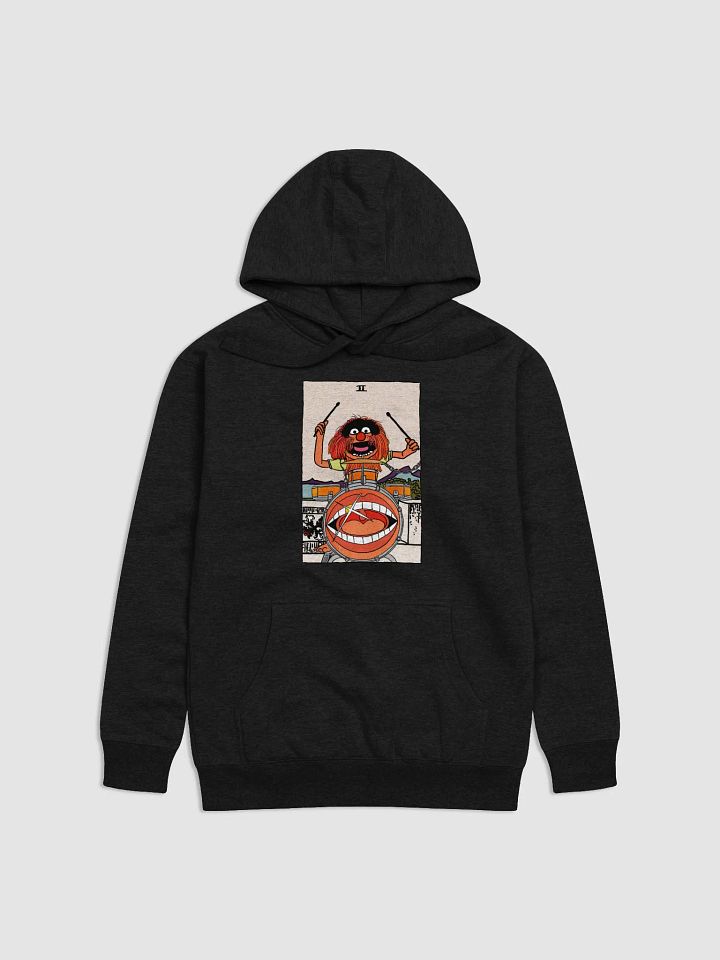 Animal Two of Wands Tarot Card Hoodie product image (3)