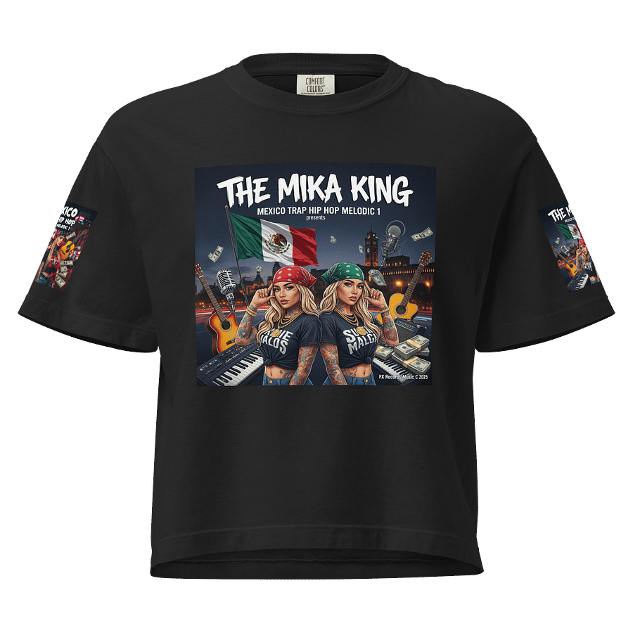Camiseta mujer The Mika King Wear Mexico Trap Hip Hop Melodic 1 product image (2)