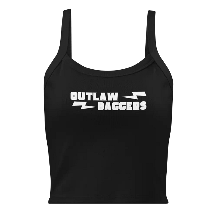 Outlaw Baggers Classic Women's Tank (Black) product image (1)