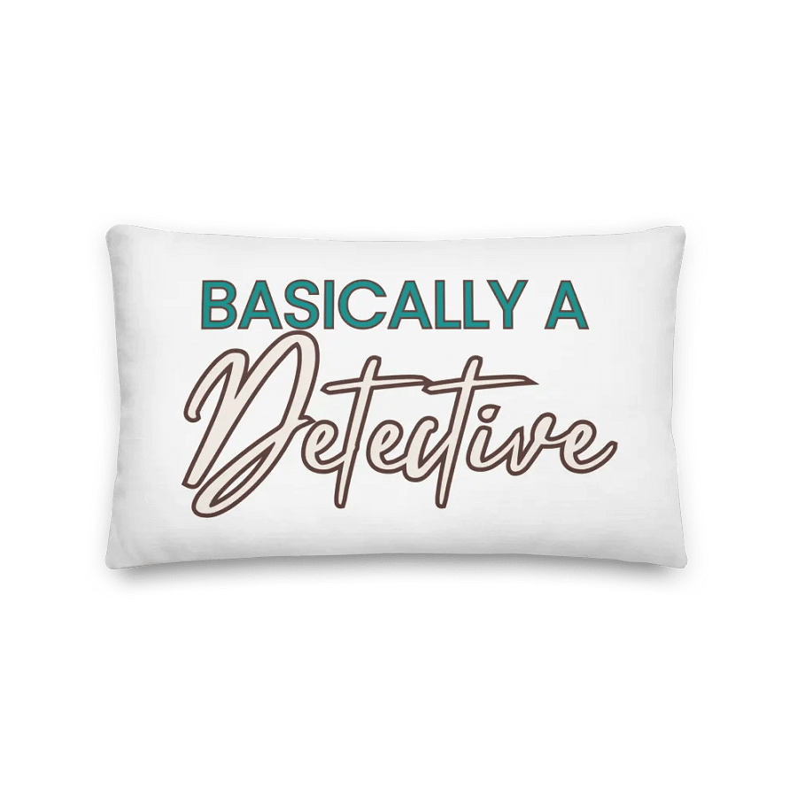 Basically a Detective Serial Napper Pillow product image (1)
