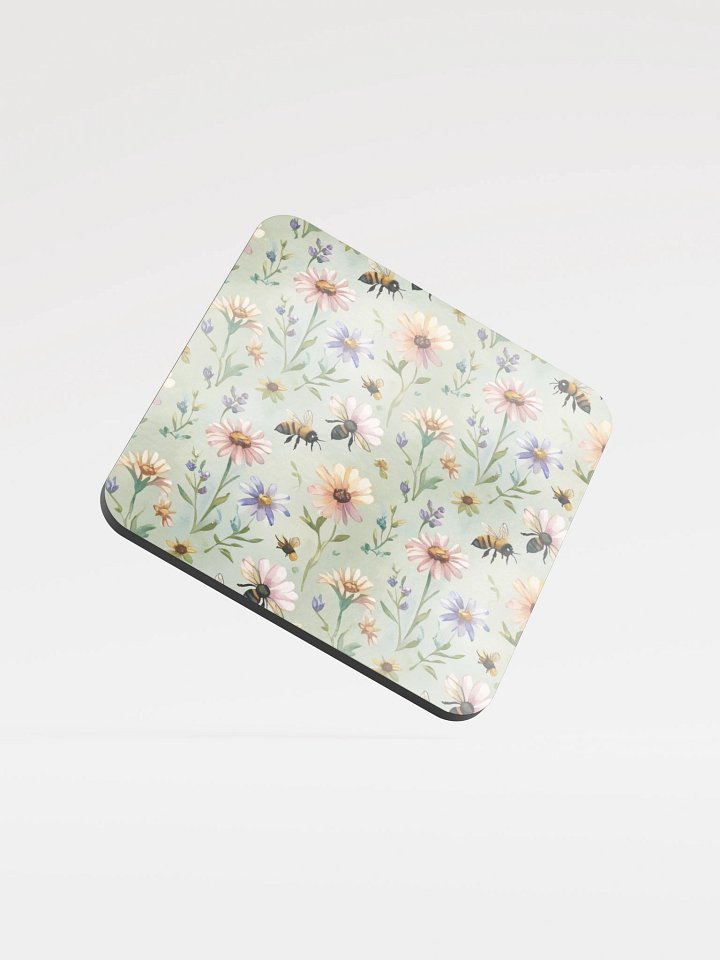 Buzzing Blooms Cork Coaster Set product image (1)