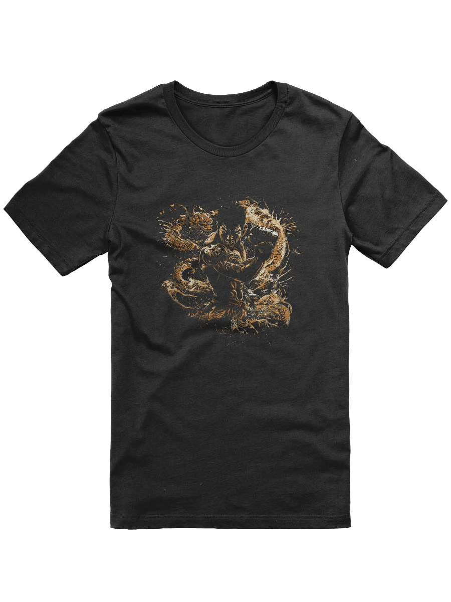 Fighter Theme T-Shirt, Martial Arts Style Graphic Tee product image (1)