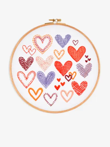 Visible Mending Hearts Embroidery Pattern - PAT2000_2 product image (2)