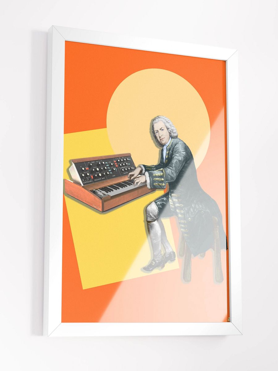 Prelude and Moogue by Frank Fonik (Minimoog), Techno EDM Framed High Quality Matte Poster product image (7)