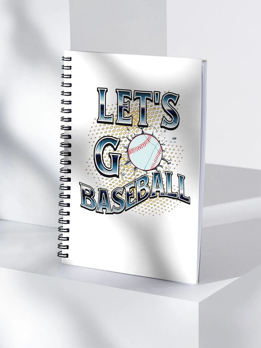 Lets Go Baseball Dynamic Breakthrough Spiral Notebook product image (3)