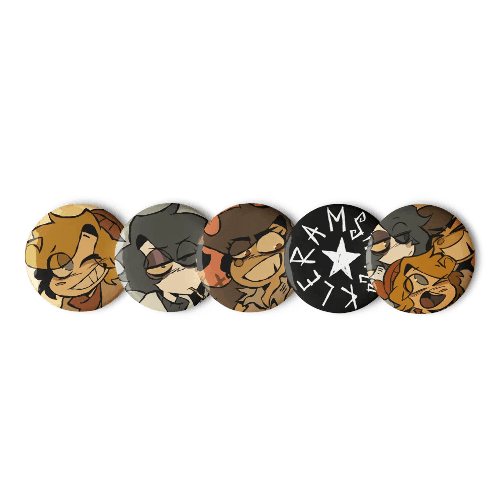 Ramshackle Trio Buttons product image (1)