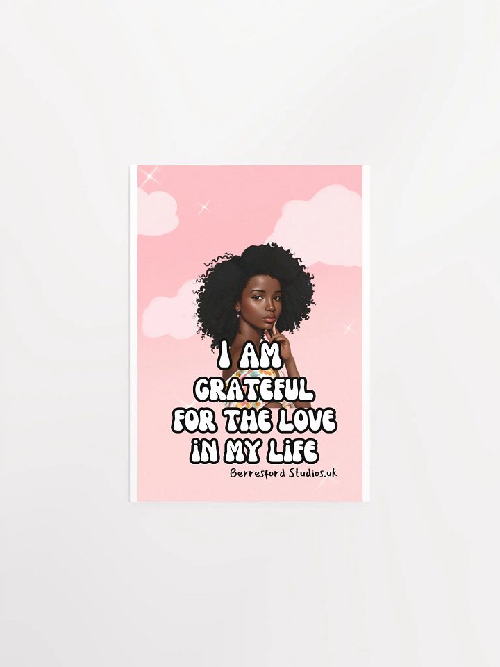 Gratitude Affirmation Poster product image (5)
