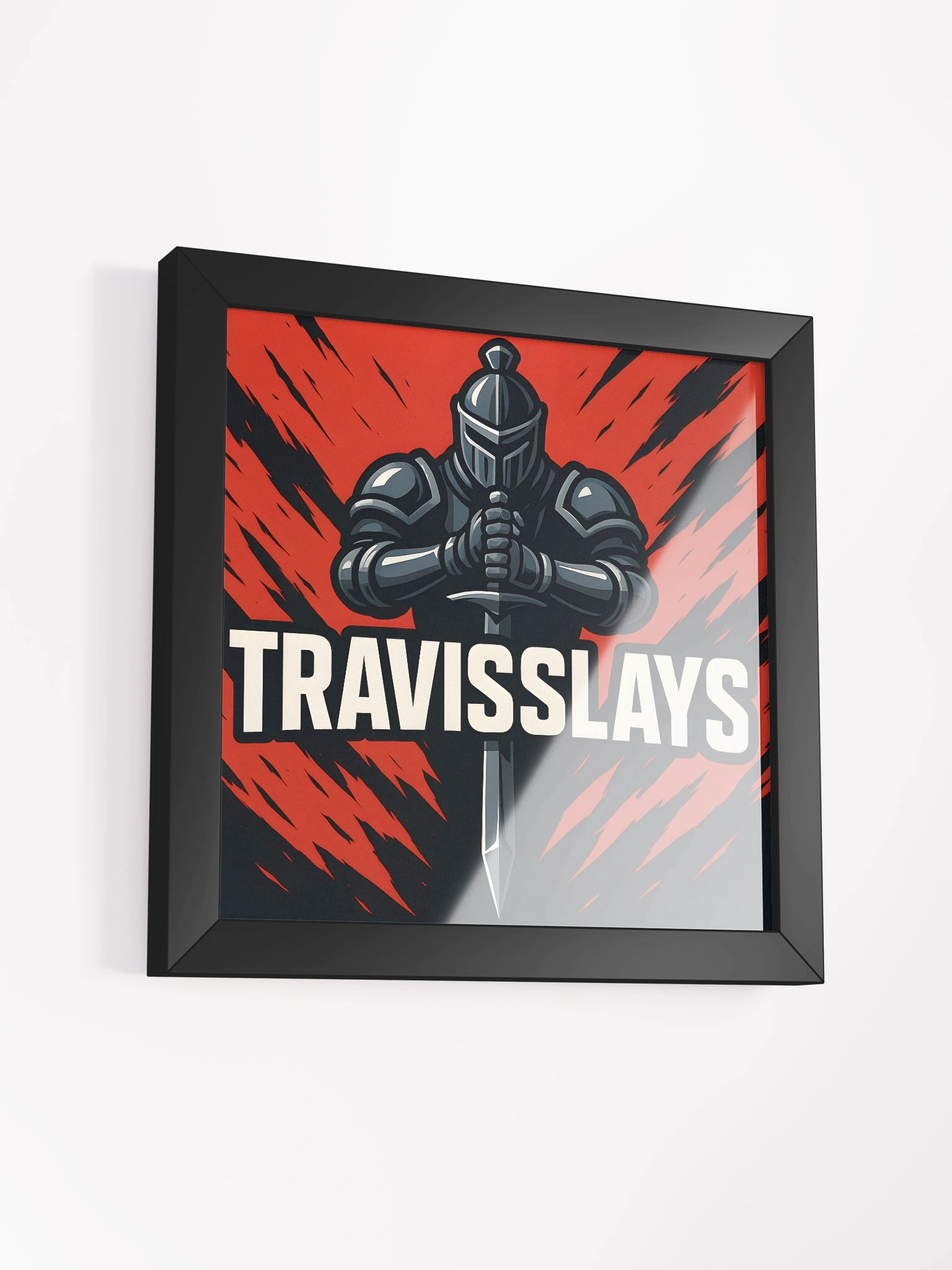 Knight's Valor Framed Matte Poster product image (18)