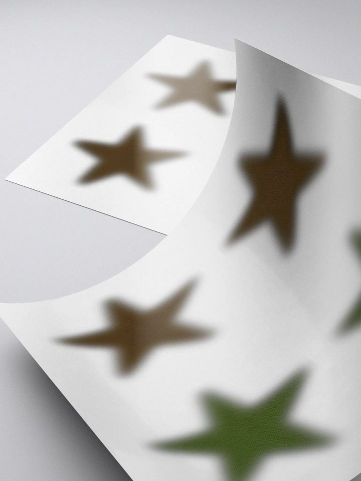Blurred Star Sticker Sheet product image (2)