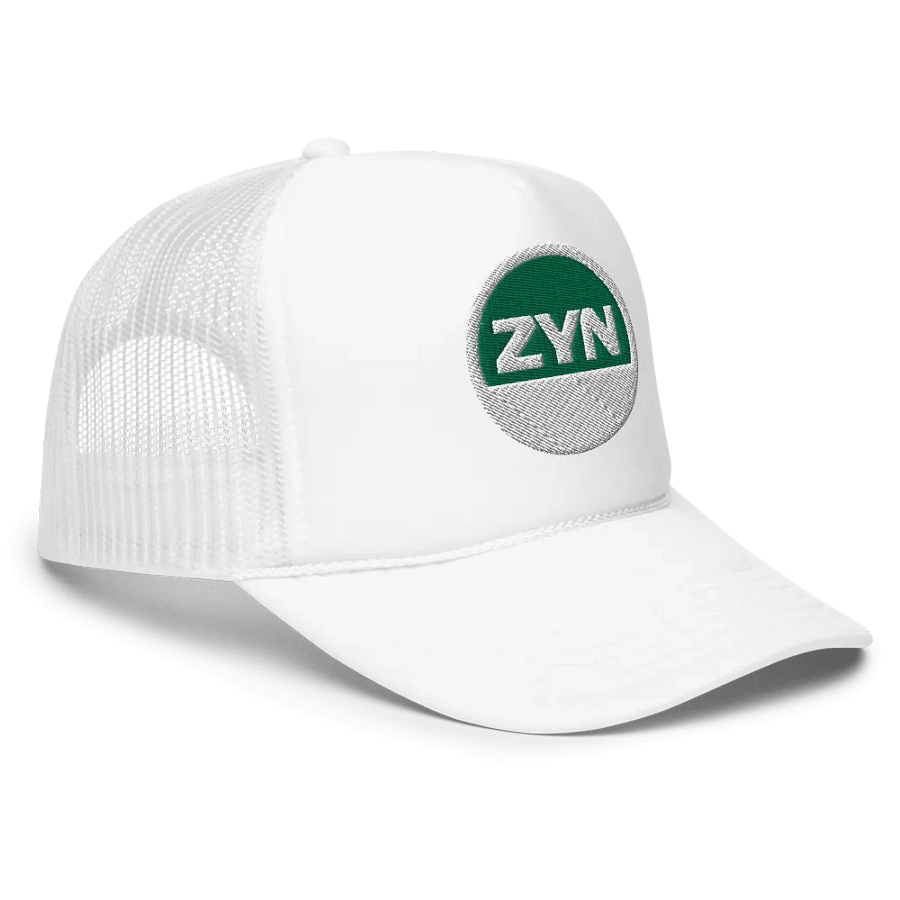 ZYN 3D Embroidered Trucker Snapback product image (8)