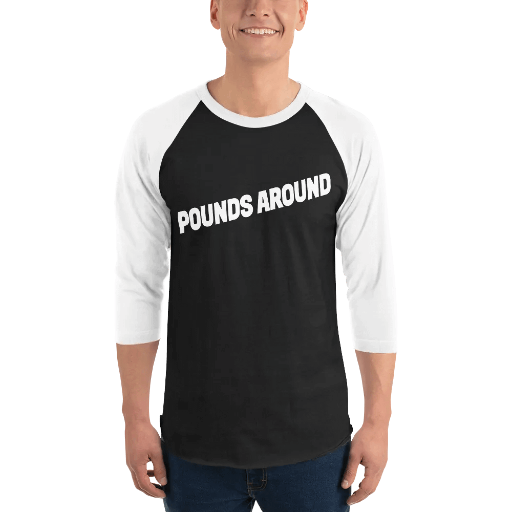 POUNDS AROUND BLACK/WHITE LONG SLEEVE COMBO product image (3)