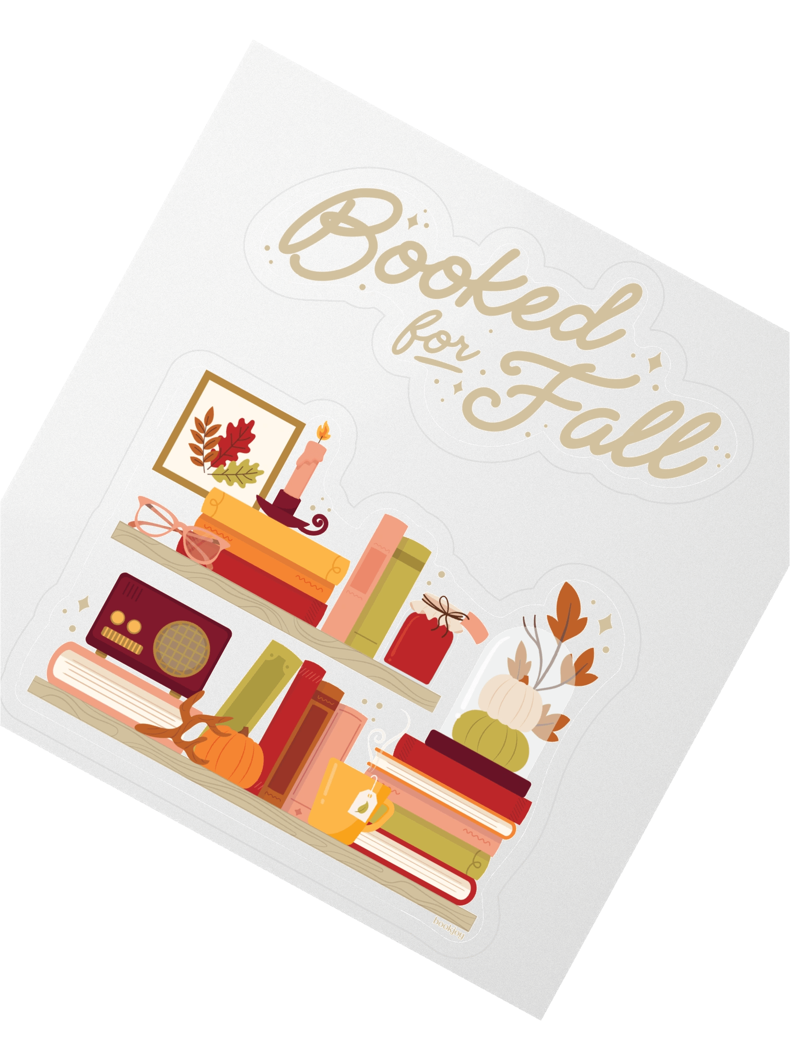 Booked for Fall Stickers product image (2)