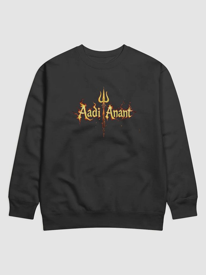 Fiery Trident Cotton Sweatshirt product image (1)